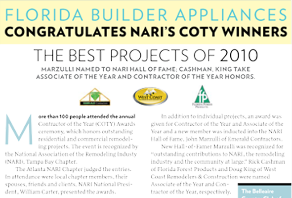 Best Projects of 2010 – NARI’s COTY Winner